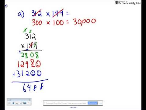 Multiplying with Standard Algorithm 1 - Grade 5 Module 2