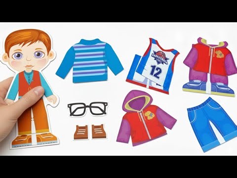 Dress Up Game for Toddlers | Learn Clothes, Styles and Outfits 👕