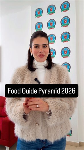 الهرم الغذائي الجديد! The New Food Guide Pyramid #foodguidepyramid2026✅ #foodguidepyramid #dietitian #explore | Hanine's Nutri-Guide