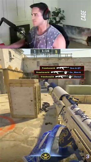 freakazoid doesn’t stop 💀 #cs2 #cs2clips #twitchclips