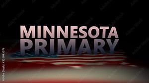 United States Cinematic Election Motion Graphics- Minnesota primary Version