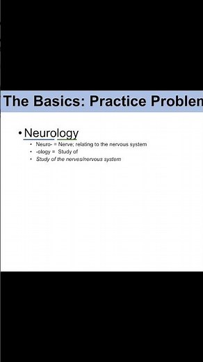 How to Learn Basic Medical Terminology