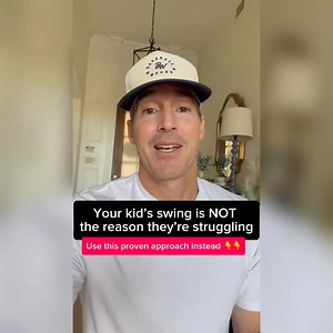 The fastest way to improve is NOT with more swings! Because they've been practicing and doing well in practice, which begs the question: "Why isn't this working during games?" It's not that they need more reps, it's that they need to show up in a different way on game day. Players are plenty good enough to succeed, they just have to get out of their own way. Because they're nervous, hard on themselves and afraid of messing up. Which clogs the system! But luckily, there is a new and better way. I