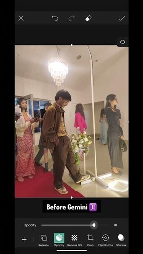 How to remove people in Background using Gemini|Edit images easily #edit #ai #photoeditingchallenge