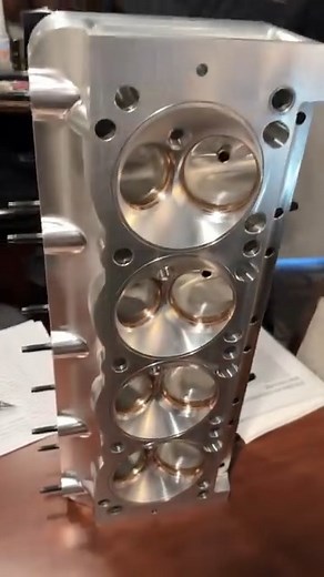 Talked with Ken Perry's Xtreme Arias Race Engines about about their billet aluminum Chevy HEMI V8 engines for #dragracing #V8 #BigBlock #HEMI #engineporn #cncmachining Created by Jon Uelsmann for Internal Combustion | Internal Combustion
