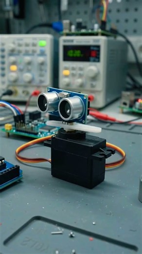 Arduino Radar System 🤖📡 | Ultrasonic Sensor Controlled by Arduino | Circuit Decode