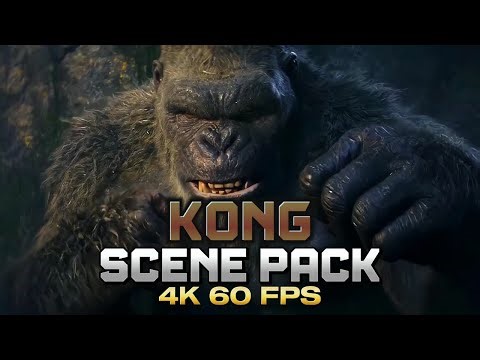 Kong 2024 Scene Pack | 4K 60FPS | Godzilla x Kong: The New Empire