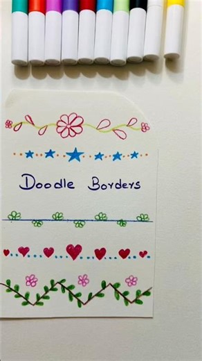 Cute & Easy Doodle Designs ✨ #shorts #art #shorts #viralshorts #youtubeshorts