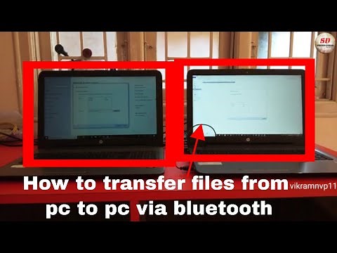 how to transfer files from one laptop to another using bluetooth 2023