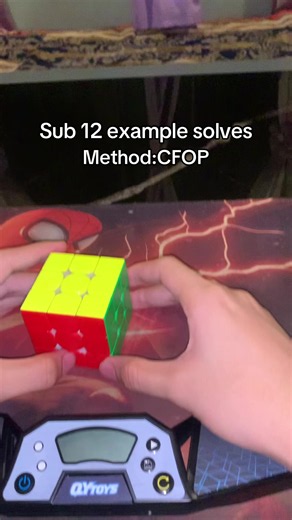 Example solves sub 12 edition#rubikscube #speedcube #tornadov3 #sub12 #cfop