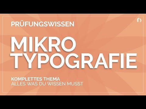 Was ist Mikrotypografie - Alles was du wissen musst - Prüfungswissen
