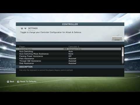 FIFA 14 - How To Change Controls TUTORIAL