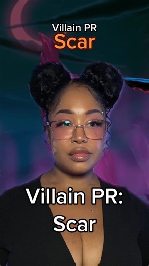 Villain PR: Scar. This one was tough 🥲. Friendly reminder that these are typically based off of the original animated movies without dipping into the prequels, sequels, tv series, books, or other material - it’s just more fun! #nerdhumor #villainpr #thelionking #comedyskit #skit