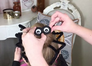 The Spider Bun! By: Sweethearts Hair Design | MetDaan