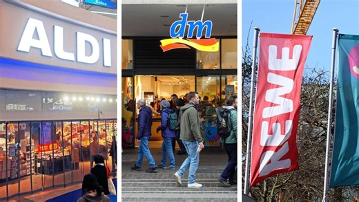 Das sind die größten Supermärkte, Discounter und Drogerien Deutschlands