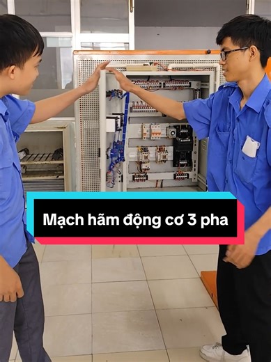 Lắp Mạch Hãm Động Năng Động Cơ 3 Pha