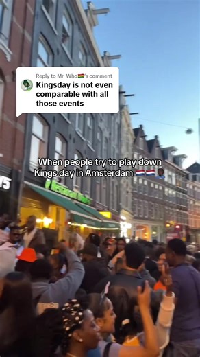 Replying to @Mr Who🇬🇭 kings day it’s a movie man #amsterdam #kingsday #voorjou #amapiano #netherlands