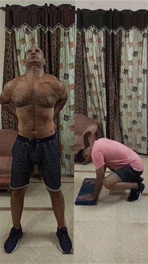 ताकत बढ़ाने वाला व्यायाम🔥natural desi bodybuilding full body home workout by piyush garg #shorts