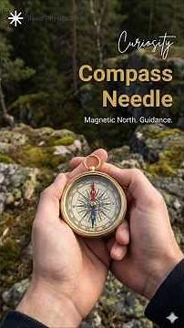 Why does the compass needle always point towards North? #physics