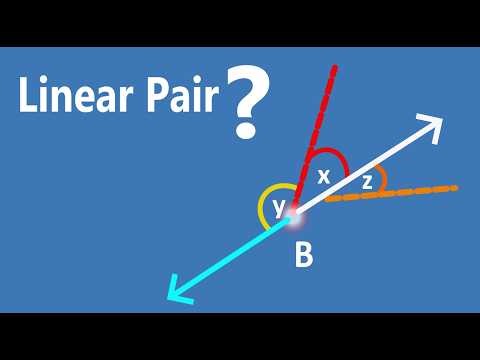 What is a linear pair of angles