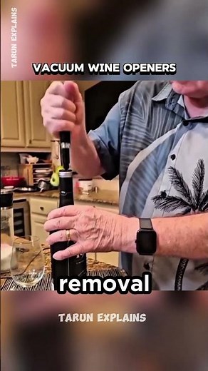 Vacuum Wine Opener Science Explained | How Air Pressure Pops the Cork