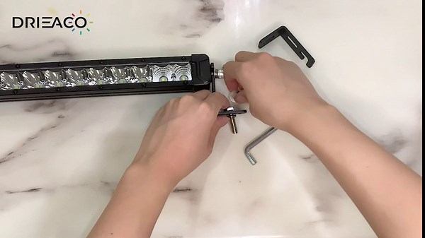 12 Inch LED Light Bar 2PCS Spot Flood Combo Led Work Light 50W,12000LM Fog Driving Light Off Road Light Fit for UTV ATV Jeep Truck Boat