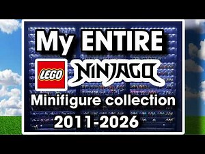 My COMPLETE LEGO Ninjago Minifigure Collection! (2011-2026)