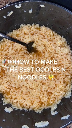 Making the Perfect Oodles and Noodles Recipe