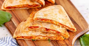 Pepperoni Pizza Quesadillas