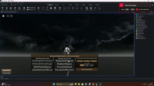 Fireworks System Roblox Studio By Vemouz Studio Easy to use , Plug N Play #roblox #vemouzstudio #robloxdeveloper #robloxmap #robloxfyp