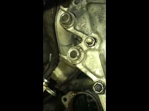 How to remove Toyota Celica power steering pump (2)
