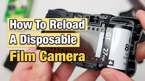 How To Reload A Disposable Film Camera - Kodak FunSaver