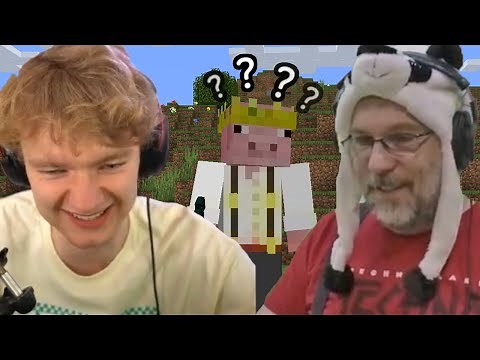 Tommy Plays Minecraft with Technoblade's Dad