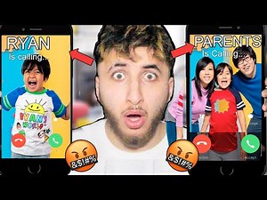 DO NOT FACETIME RYAN AND HIS PARENTS (FROM RYAN’S WORLD) AT THE SAME TIME!! *GONE WRONG*