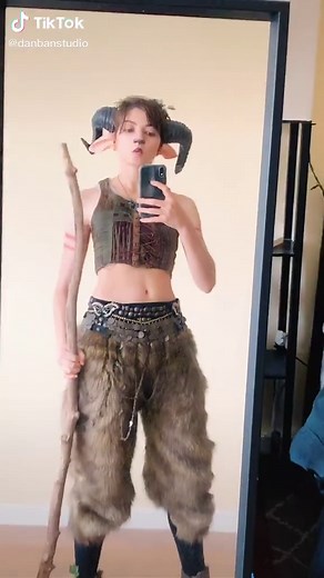 Unveiling the Mysterious Faun Girl: Fantasy Character Cosplay