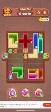 Catdom: Color Hole – Level 461 Walkthrough 🐱🟦🟨✨