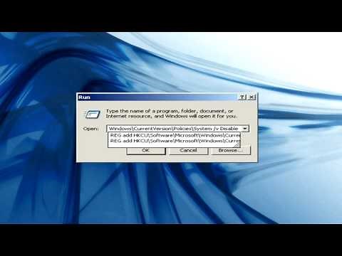 Windows XP Help : How to Enable Task Manager in Windows XP