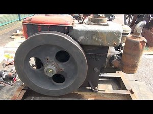 1950s YANMAR Diesel Type NT110 13hp Part 2 [Old Engines in Japan]