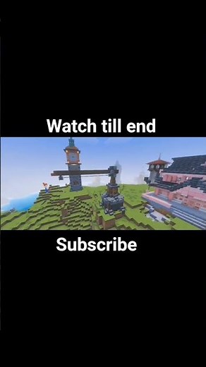 I Built a Medieval Crane in Minecraft tutorial