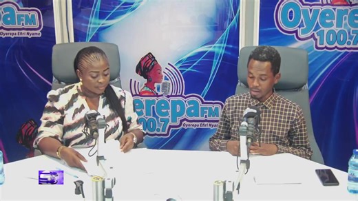 Oyerepa Midday News is live on Oyerepa Radio/TV ||31-10-2025 DISCLAIMER: The views expressed in this program are those of the individuals and do not necessarily reflect the views of Promise Broadcasting Limited. [Oyerepa fm/Tv, Promise Radio/Tv] WITH THE EXCEPTION OF LIVE INTERVIEWS, WE DO NOT OWN THE RIGHTS TO THIRD-PARTY AUDIO AND VIDEO CONTENT IN THIS LIVE STREAM. AUDIO AND VIDEO CONTENT ARE USED FOR PROMOTIONAL PURPOSES ONLY. Copyright Disclaimer: Under Section 107 of the Copyright Act of 19