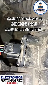 152K views · 4.3K reactions | cómo probar el sensor MAF con multimetro ? #electronicaautomotriz #electricidadautomotriz #mecanicaautomotriz | Autoelectronica TV | Facebook