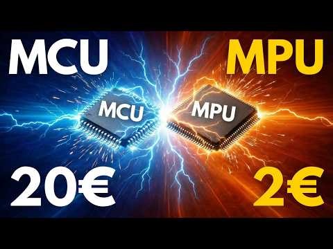 Faster Microcontroller (MCU) vs. Cheaper Microprocessor (MPU)