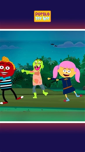 🧟Rig A Jig Jig Espeluznante - Canción de Halloween #shorts #spooky #kidssongs