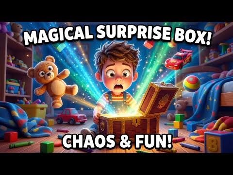 He opened a magic box then THIS happened Toon magic kids