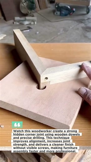 Hidden Dowel Joint Hack Is Pure Genius!