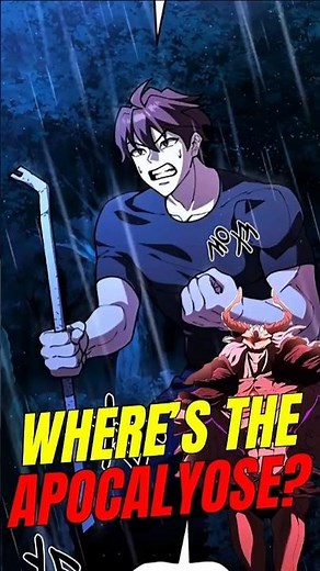 Apocalypse Never Happened After He Went Back In Time #manhwa #regression #shorts