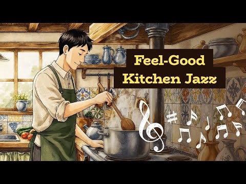 Kitchen Jazz ☕ Feel-Good Music for Cooking Time