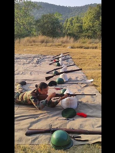 Basics of Firing with .22 rifle : NCC training