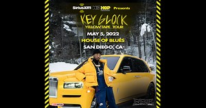 9K views · 125 reactions | Key Glock is performing live in San Diego on the Yellow Tape Tour on May 5th. Grab your tickets now! | House of Blues San Diego | Facebook