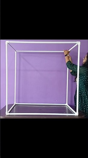 DIY 3D Backdrop Stand Making for Ganpati Decoration | #GanpatiDecoration #backdropstand #diystand